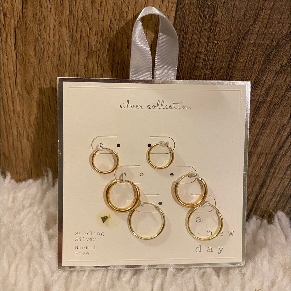 Silver Collection Ear rings A∙New∙Day